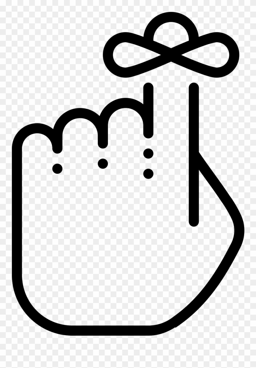 This Is A Picture Of A Left Hand With The Index Finger - Recuerda Icono Png Clipart