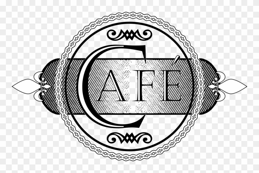 Café Typography - Brigadeiro Logo Clipart