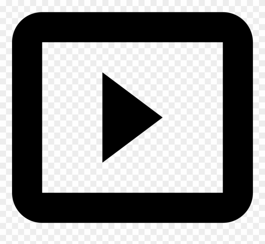 Youtube Logo Square Comments - Video Icoon Clipart