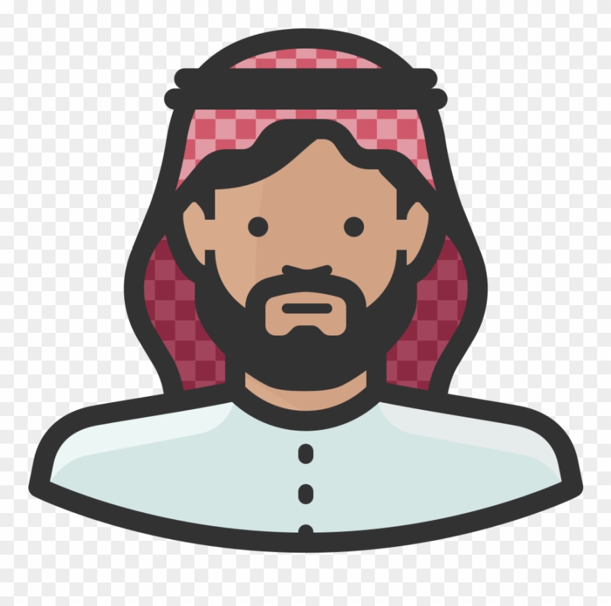 Muslim Man Icon - Icon Clipart