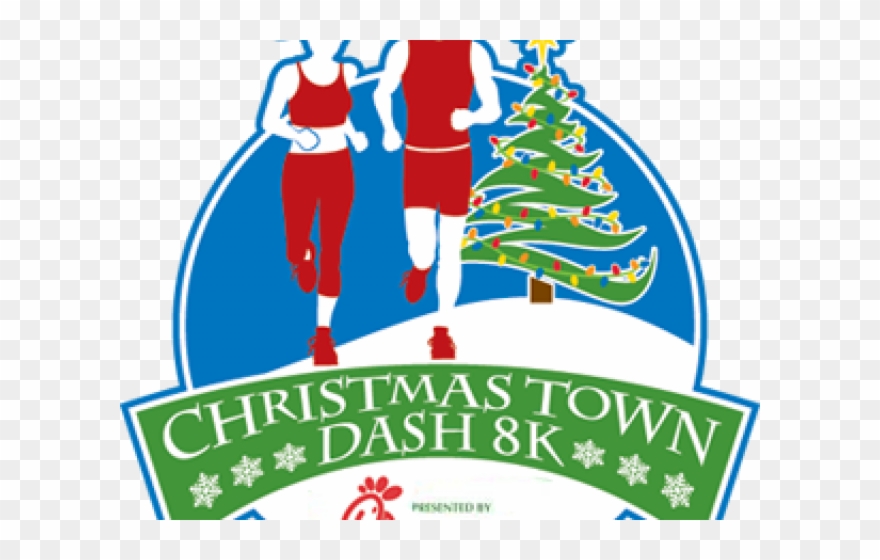 Christmas Clipart Town - Chick Fil - Png Download