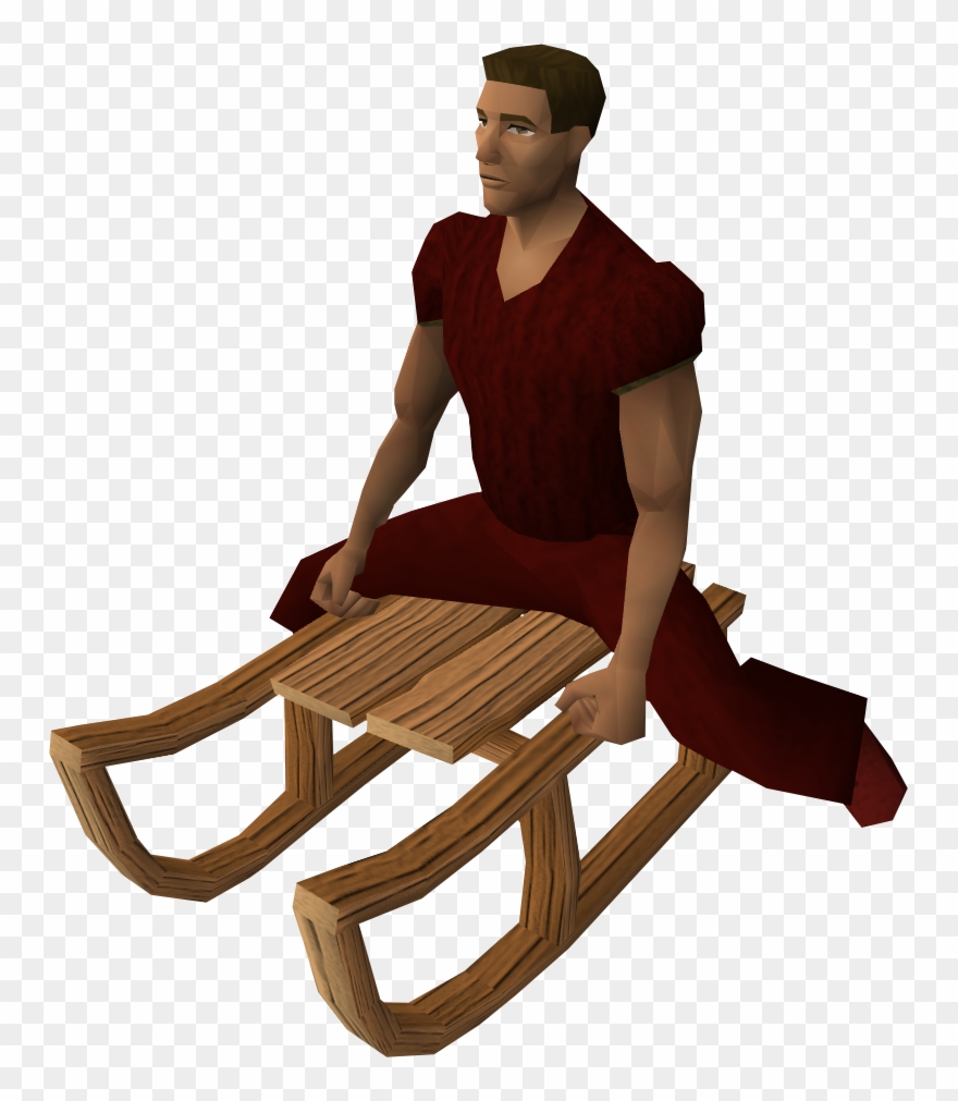 Sled Equipped - Sled Png Clipart
