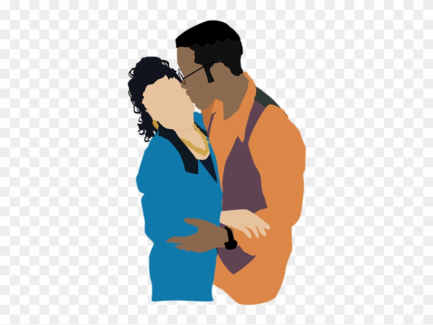 Curtains Clipart Shower Curtain - Dwayne Wayne And Whitley Gilbert Art - Png Download