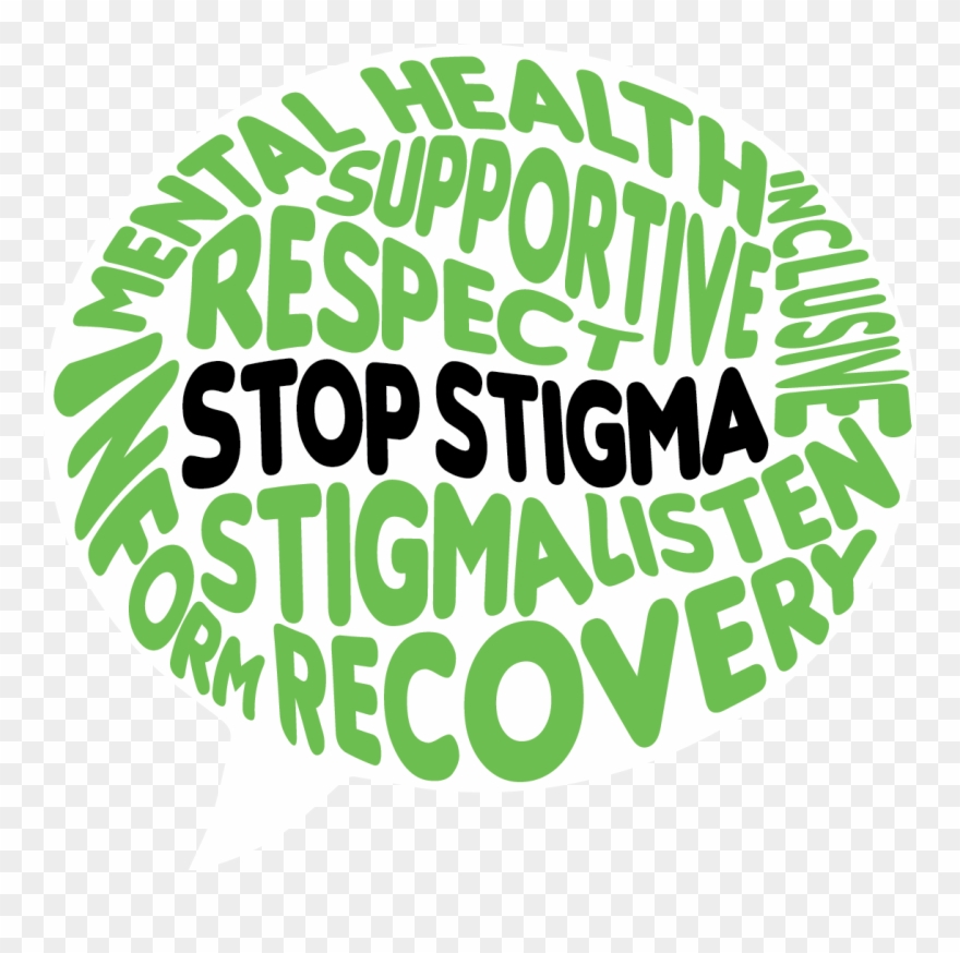 Mental Illness & Stigma - Mental Health Stigma Clipart