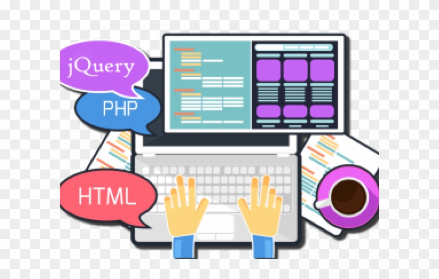 Web Development Clipart Modern - Web Design - Png Download