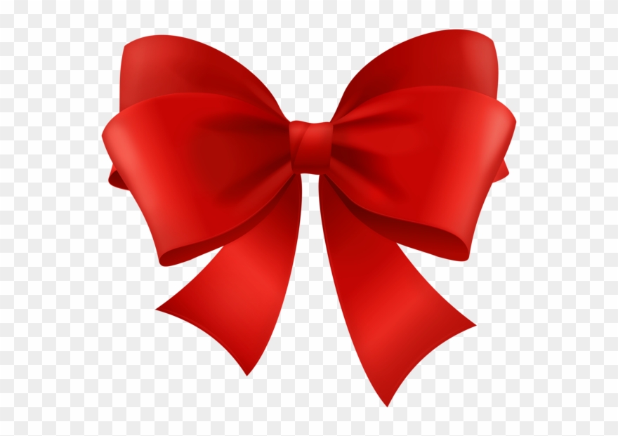 Bow Red Transparent Image Clipart