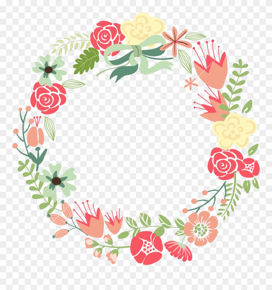 15 Flower Frames Png For Free On Mbtskoudsalg - Transparent Flower Frame Png Clipart