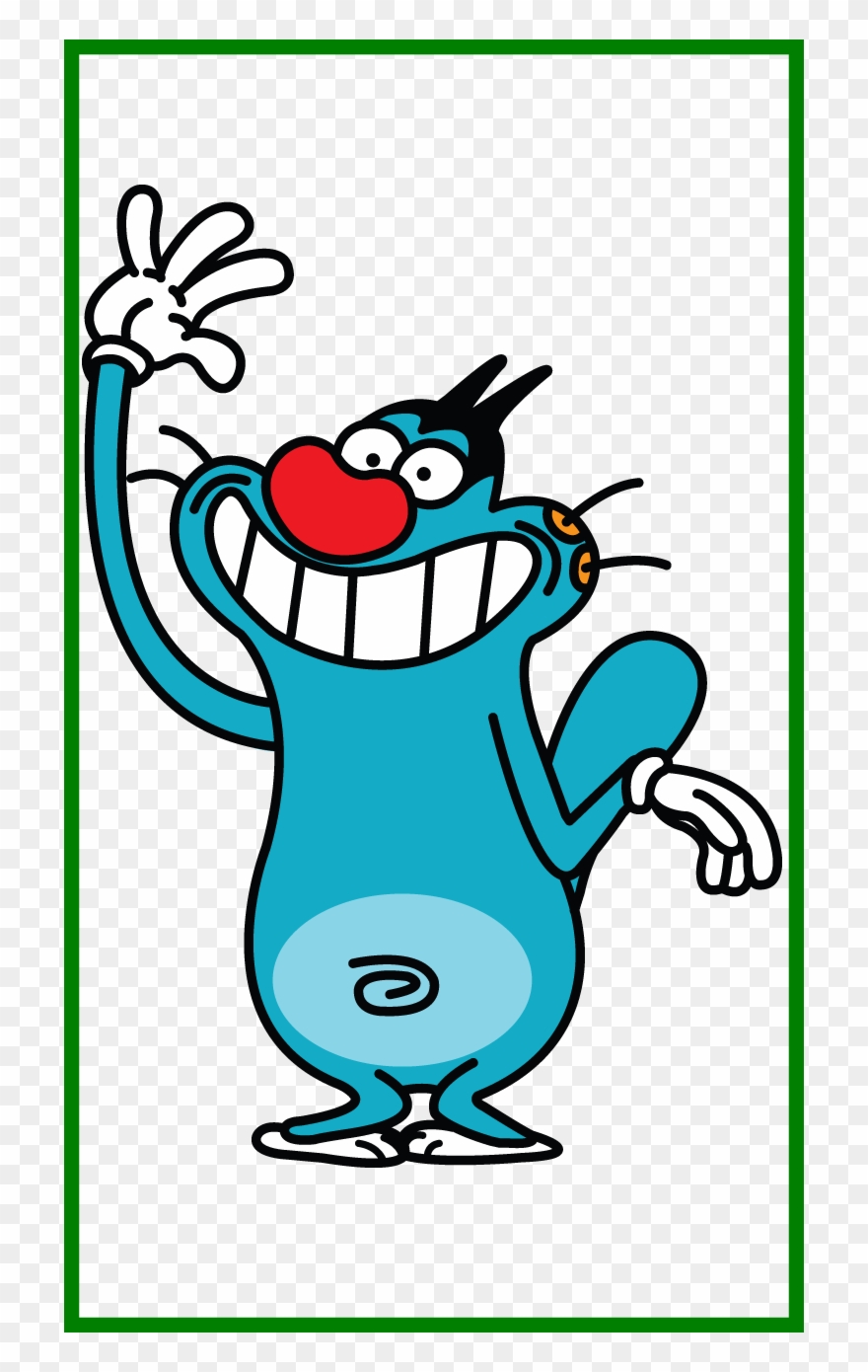 750 X 1310 1 - Oggy And The Cockroaches Easy Clipart