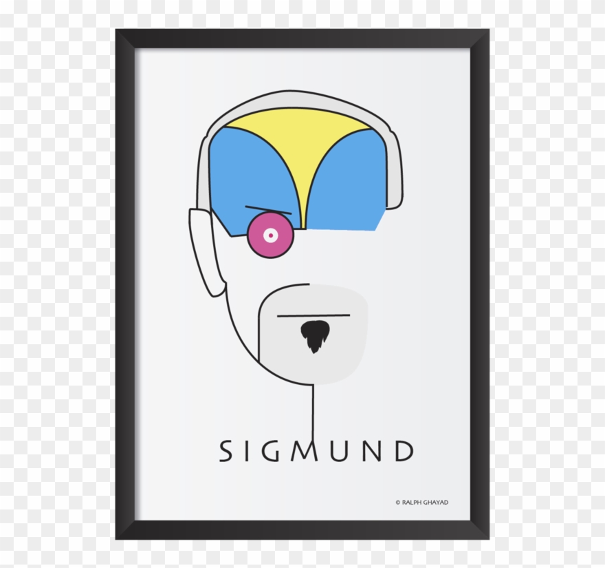 Sigmund Freud - Cartoon Clipart