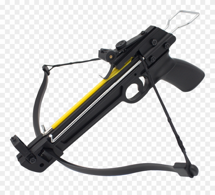 50 Lb Crossbow Metal Self Cocking Glass W/ 3 Arrows, - Crossbow Clipart