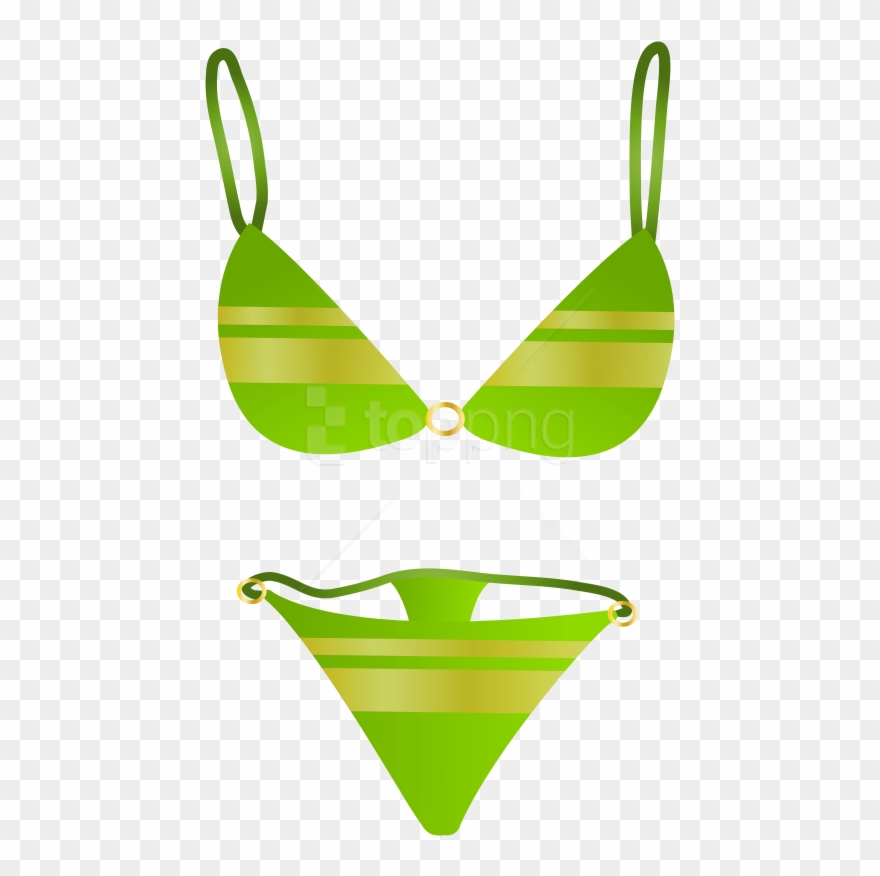 Free Png Download Green Swimsuit Clipart Png Photo - Bathing Suit Clipart Transparent