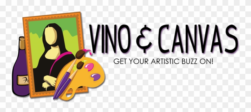 Vino And Canvas - Canvas Clipart