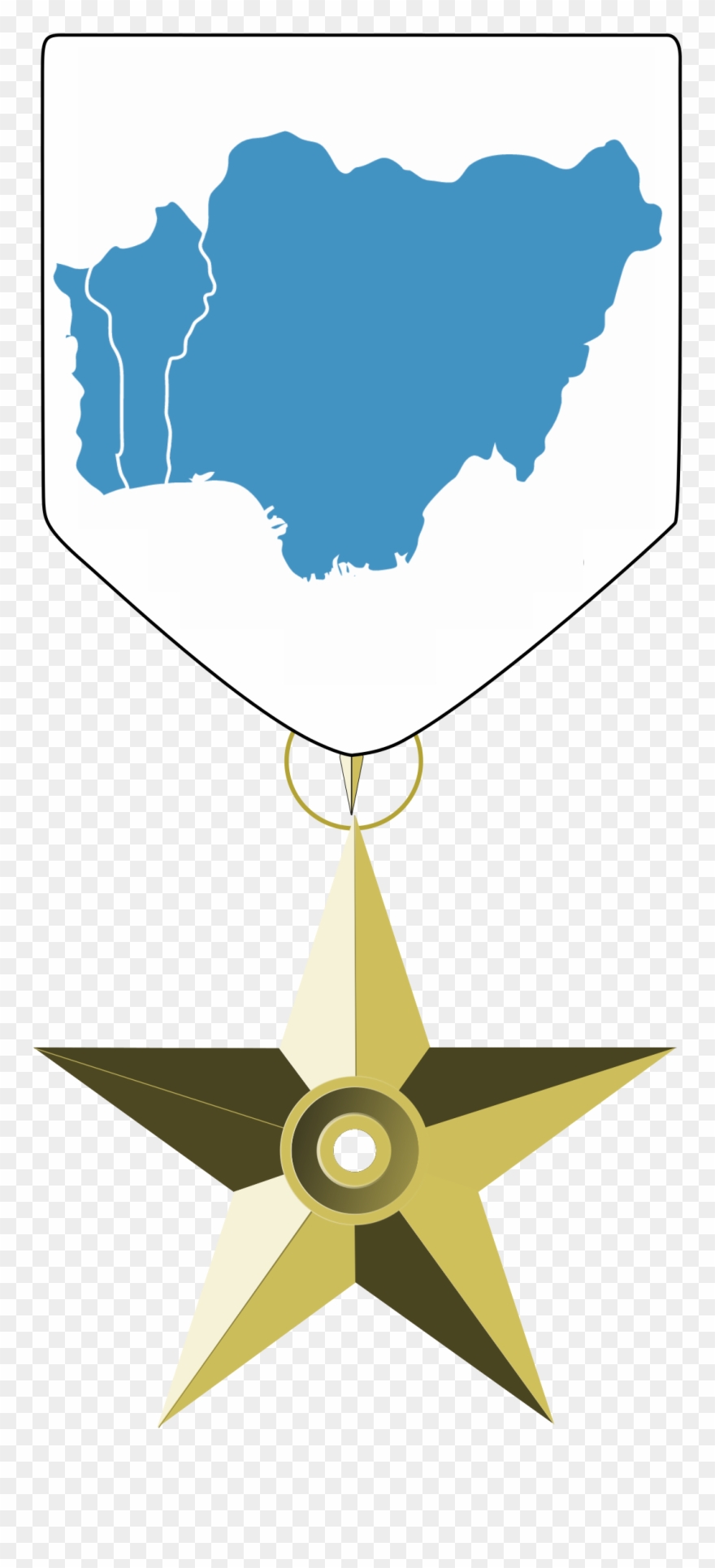 Slave Coast Barnstar - Macedonian Flag Clipart