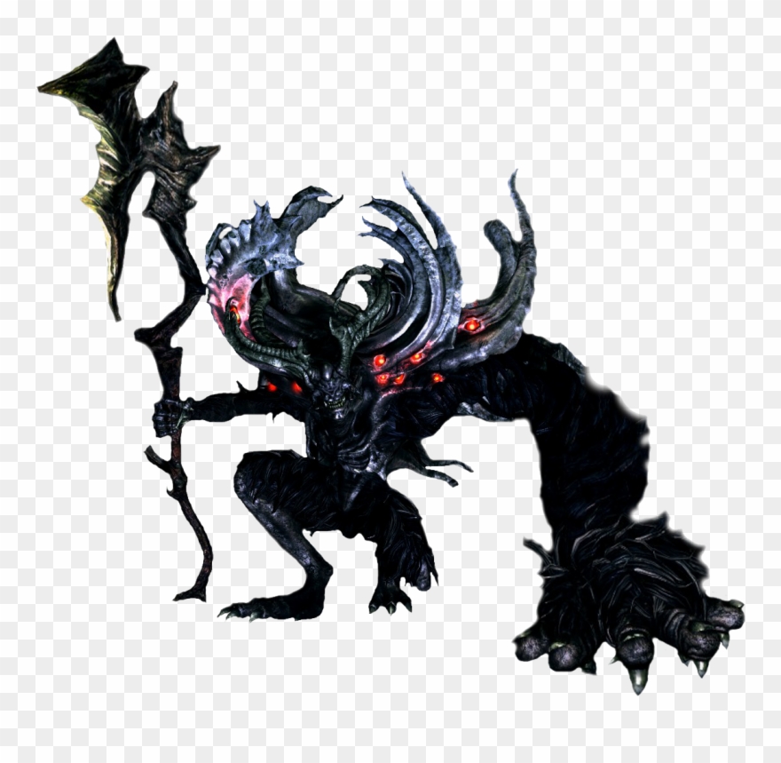 Bloodborne Clipart Bubble - Manus Father Of The Abyss Design - Png Download