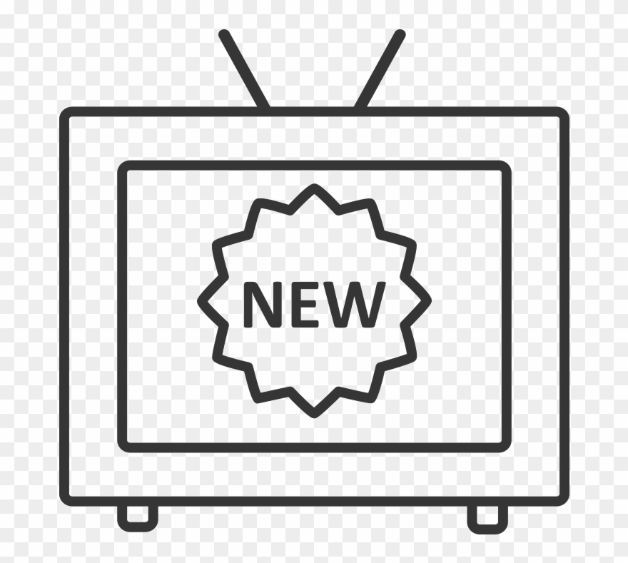 Tv/radio Advertising - Learning Icon Outline Transparent Clipart