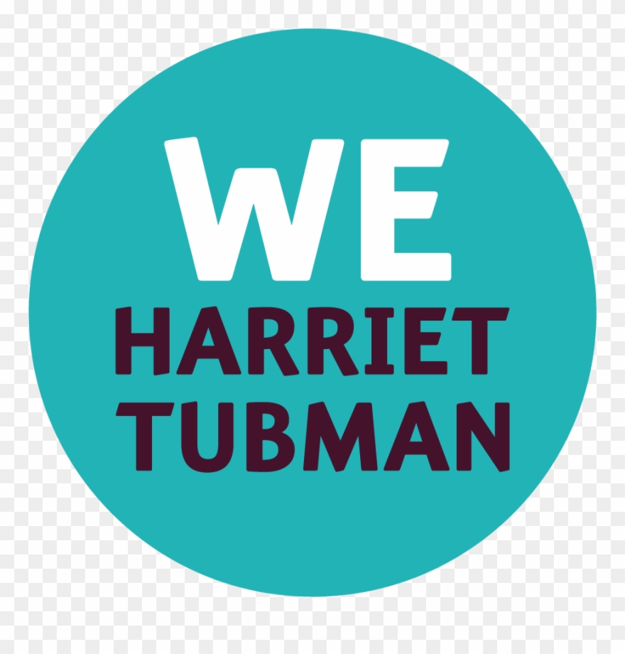 We Harriet Tubman Badge Print Clipart