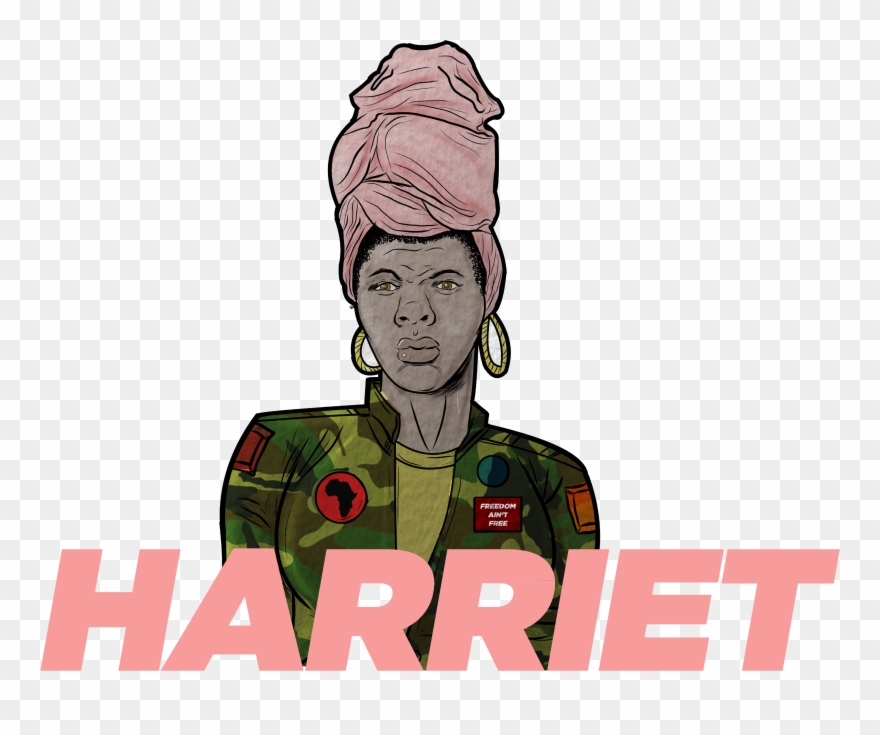 Harriet Tubman - Cartoon Clipart