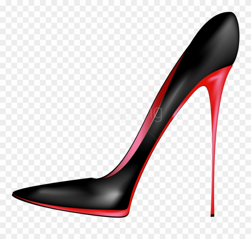 Free Png Download Black Red High Heels Clipart Png - High Heels Png Transparent Png