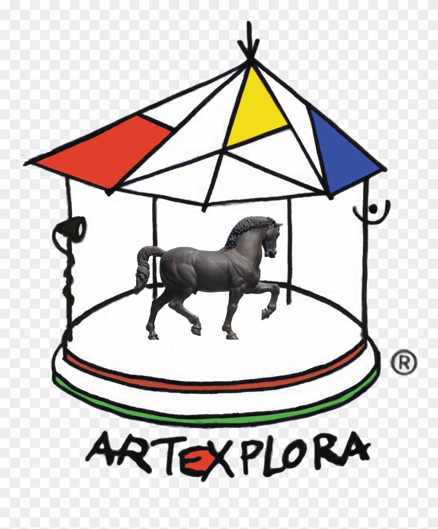 History And Restoration Of S - Leonardo Da Vinci Cavallo Clipart