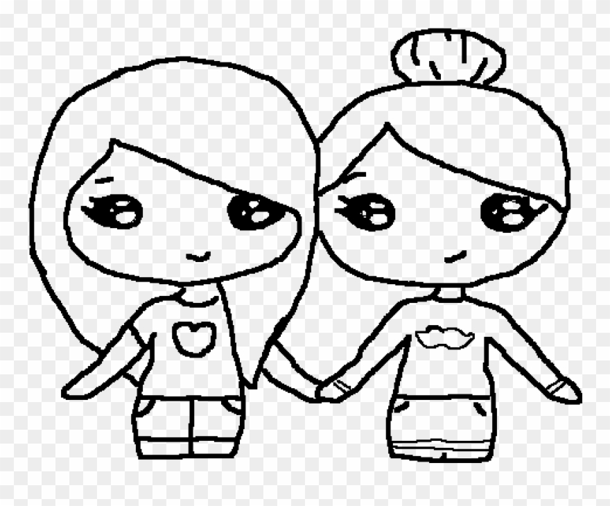 1000 X 760 1 - Printable Bff Coloring Pages For Girls Clipart