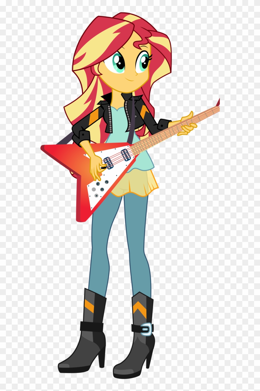 627 X 1275 3 - Mlp Sunset Shimmer Clipart