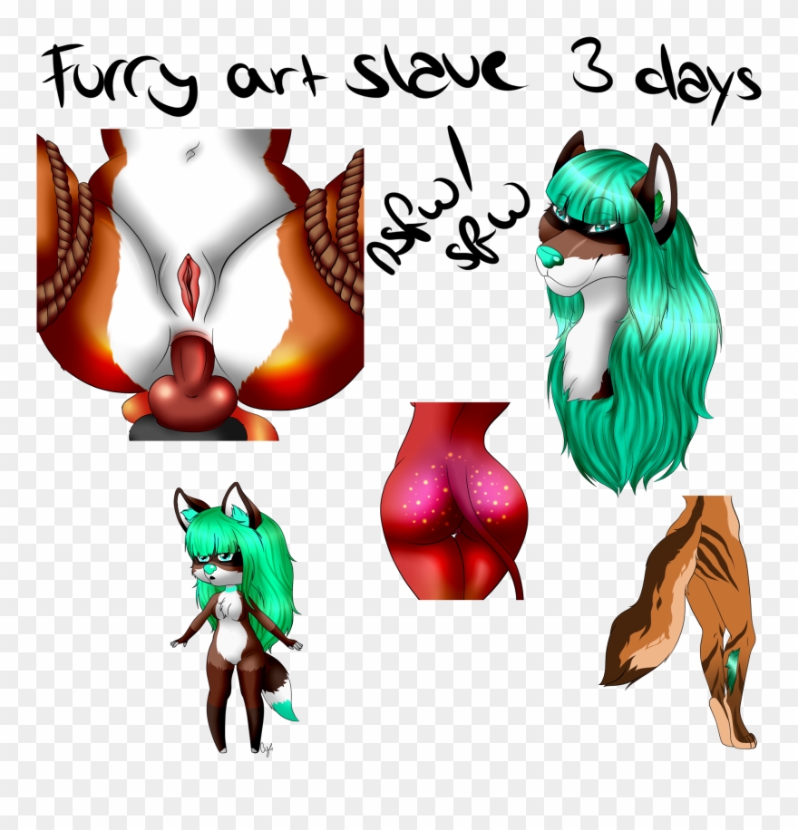 3 Days Art Slave - Cartoon Clipart