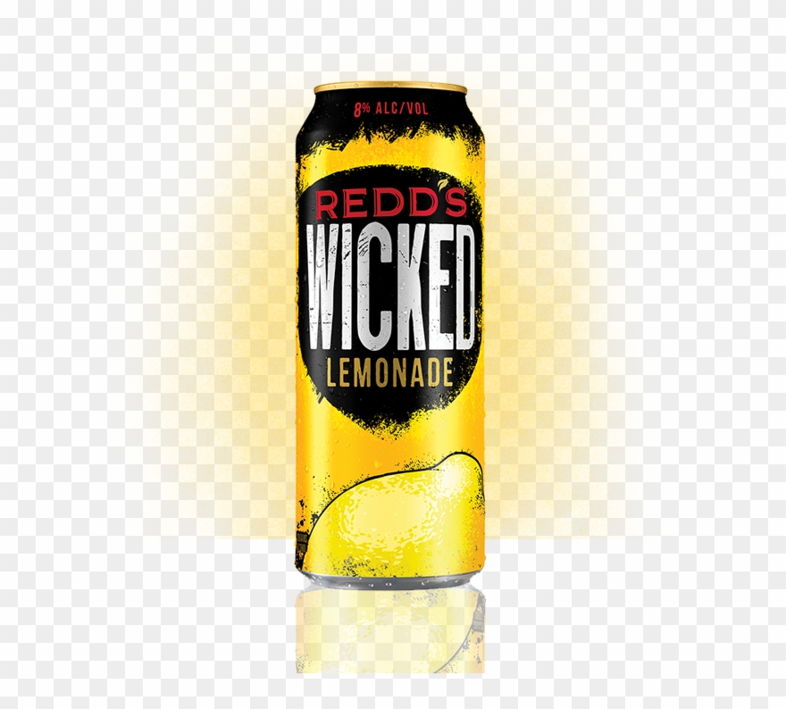 Redd's Wicked Lemonade - Caffeinated Drink Clipart