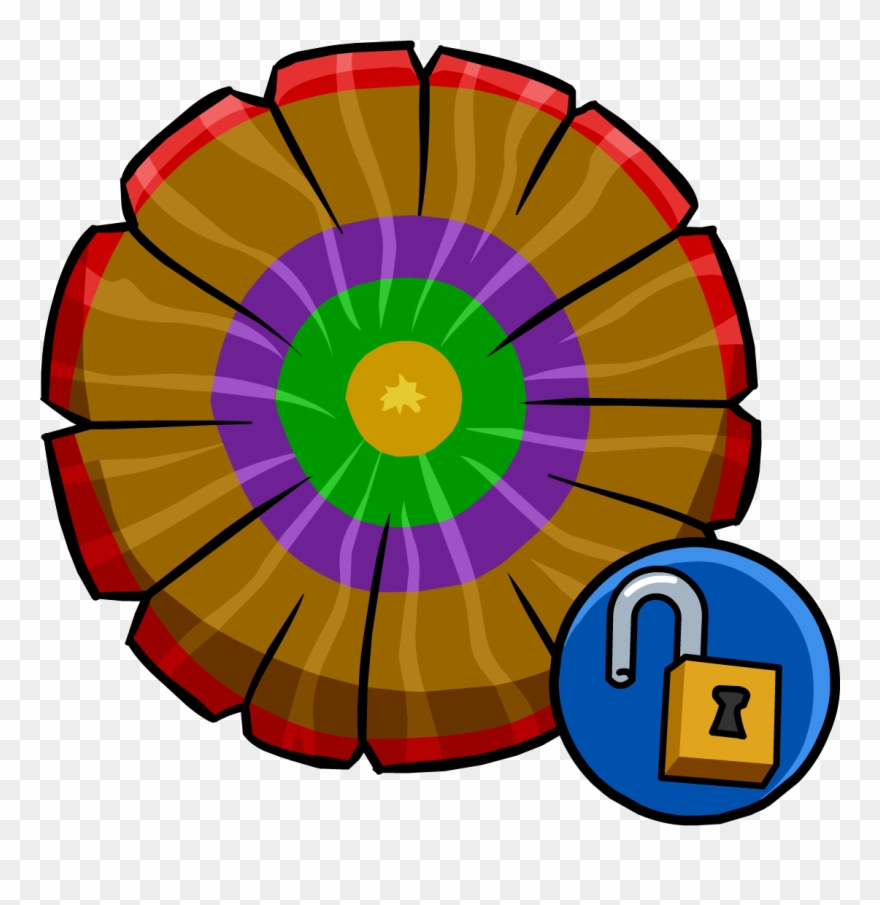 Tiki Shield - Circle Clipart