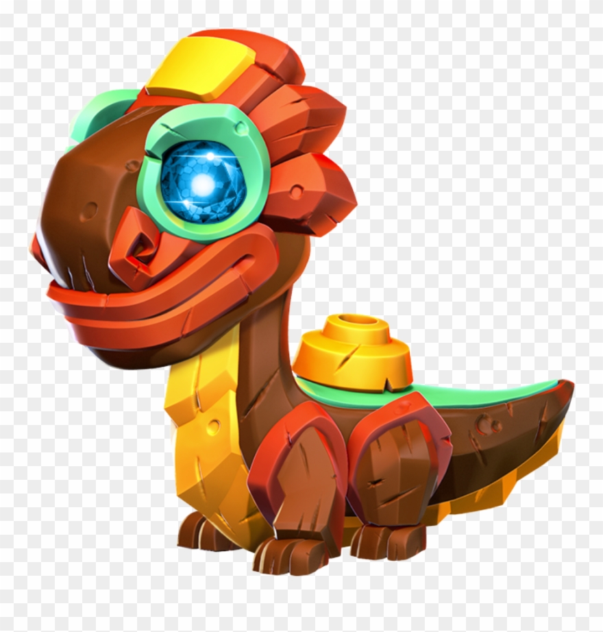 Tiki Dragon Baby - Cartoon Clipart