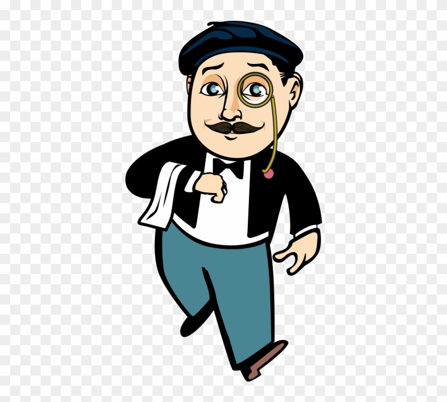 Flat Taste Man - Comics Clipart