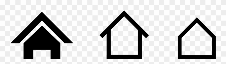 The Evolution Of The Home Icon On Amazon Kindle - Home Icon Minimal Png Clipart