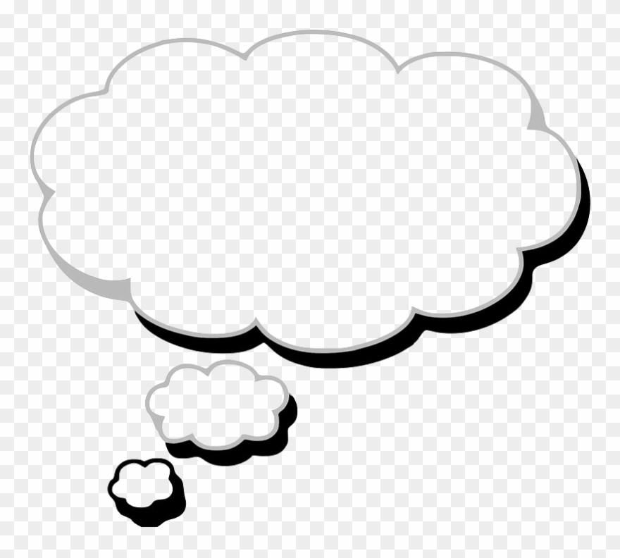 Dream Bubble Png Clipart - Thought Cloud Transparent Png