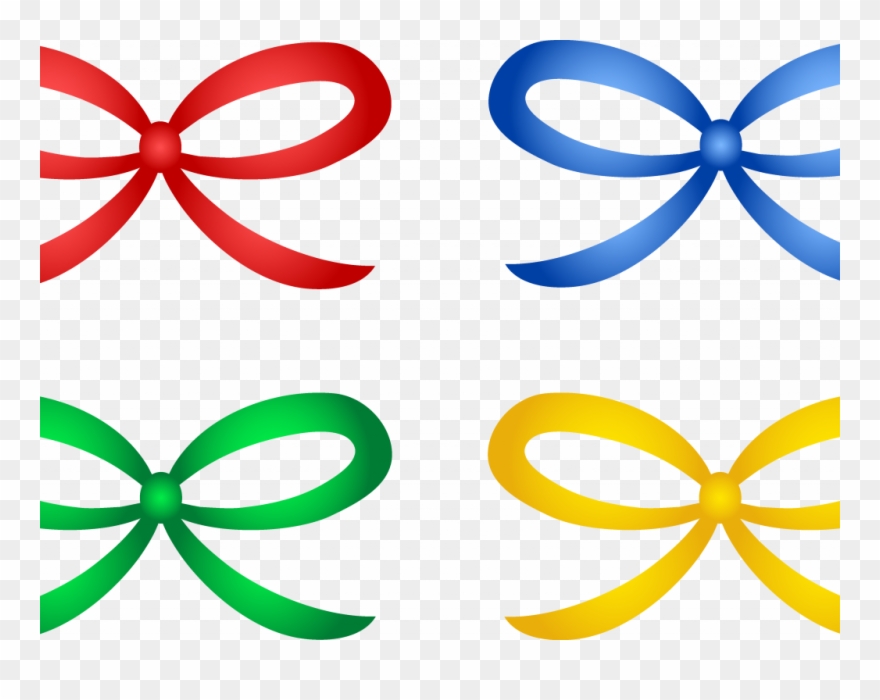 Download Ribbon Clip Art - Ribbon Bow Clip Art - Png Download