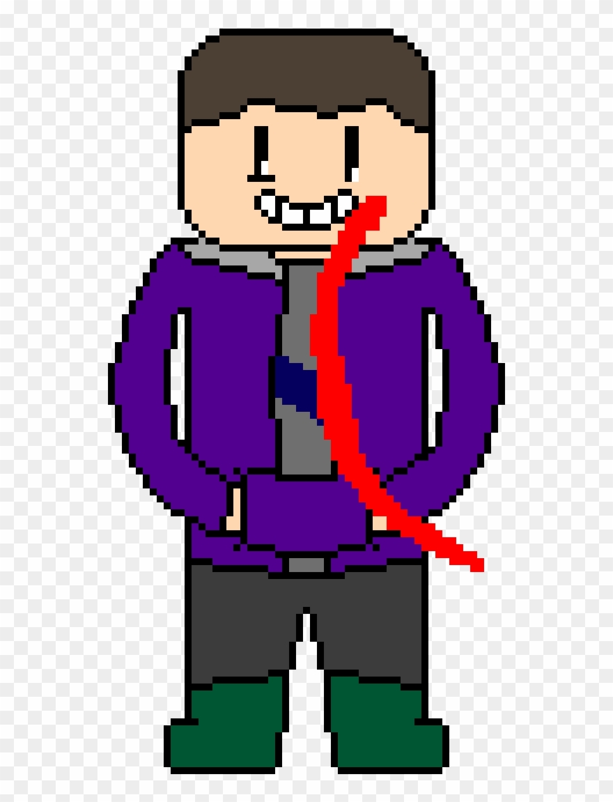 Nolan Battle Sprite V - Cartoon Clipart