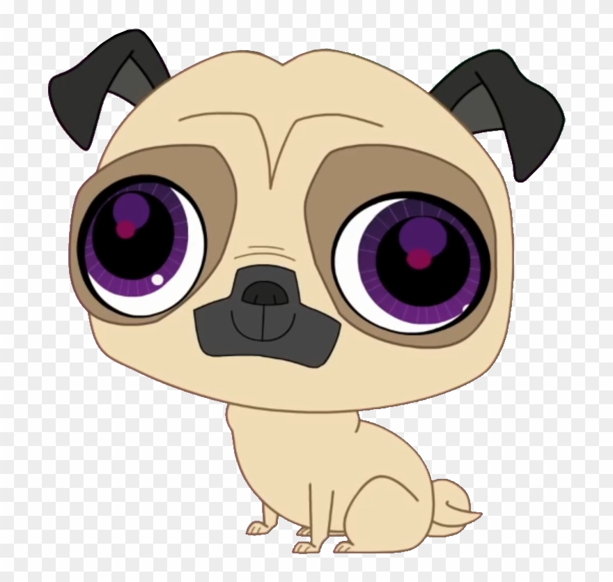 The Best Free Pug Vector Images Download From Free - Pug Lps Clipart