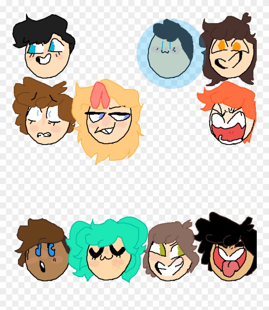 Camp Camp Cast - Cartoon Clipart