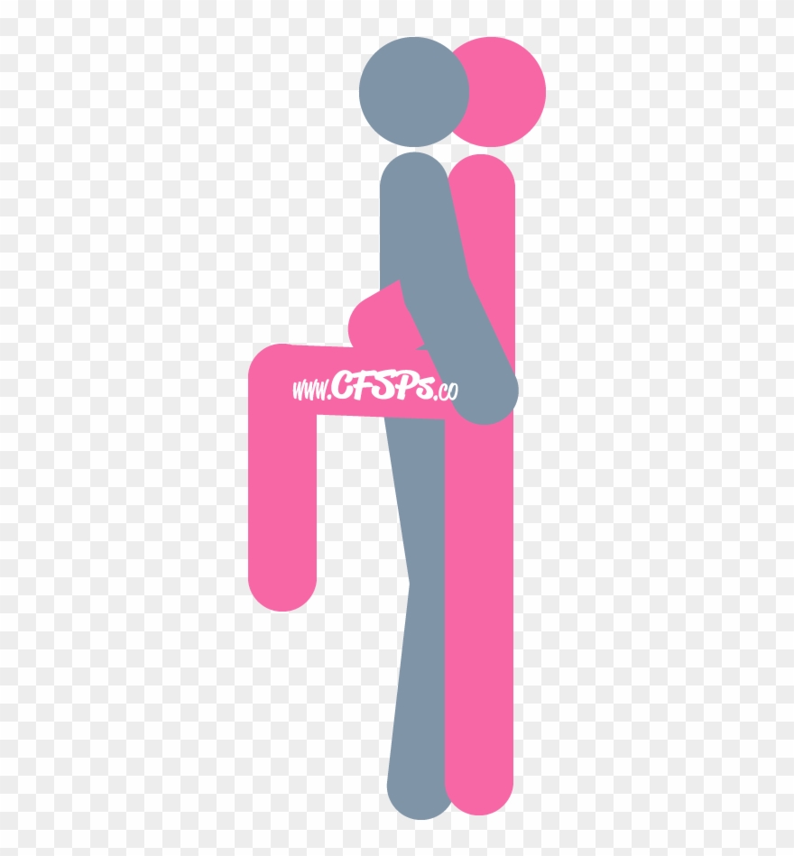 Pink Flamingo Sex Position Illustration - Graphic Design Clipart