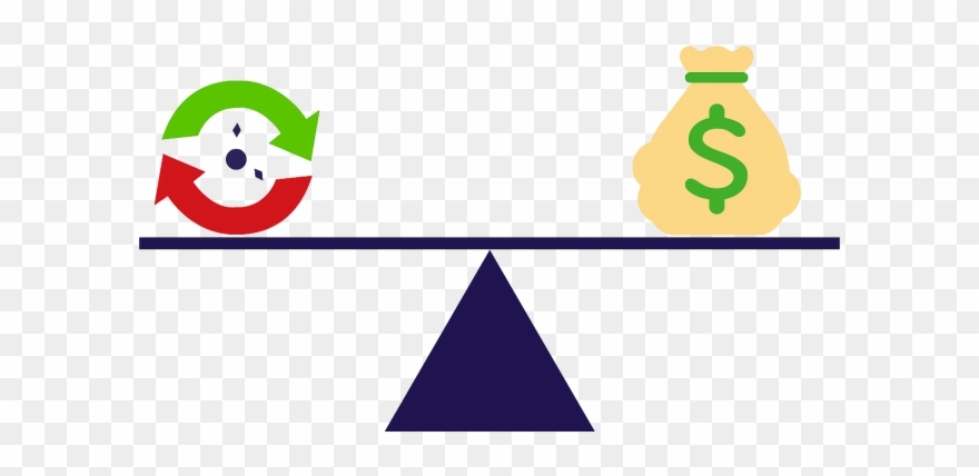 Balance Between Time And Money Clipart