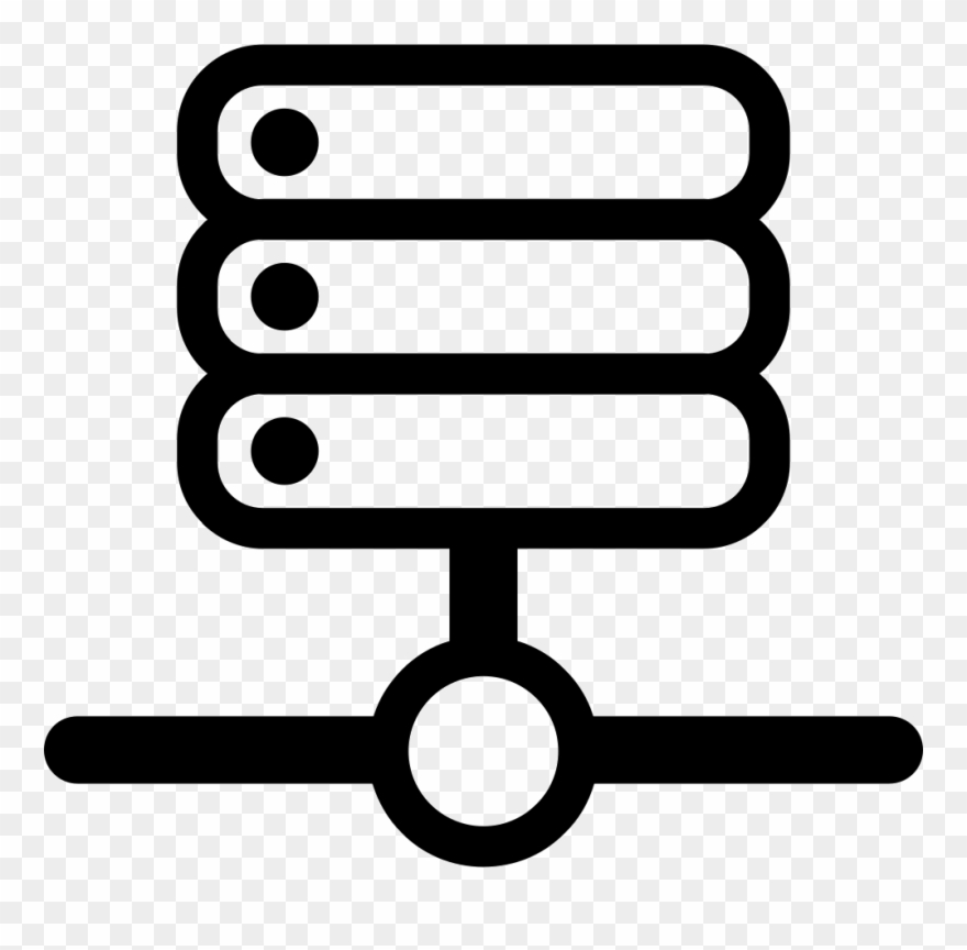 Png File - Server Icon Vector Png Clipart