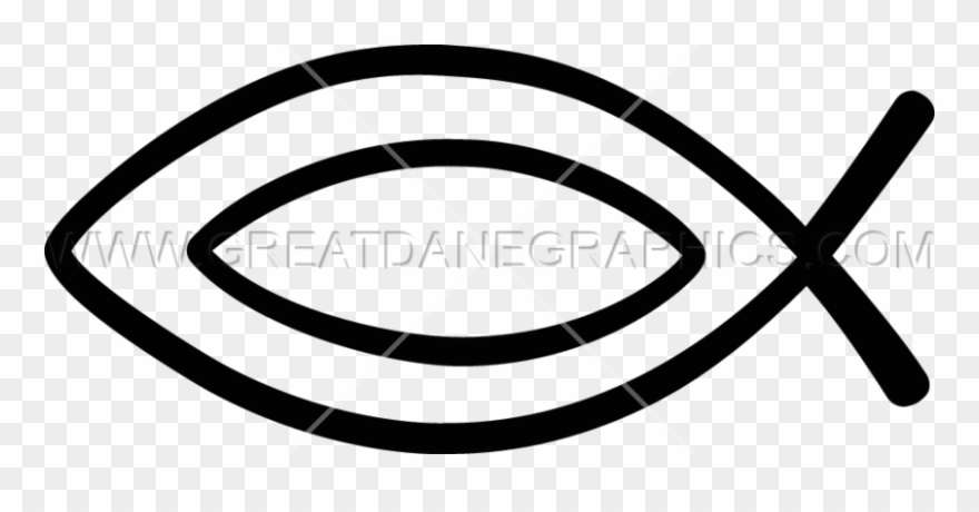 Stained Glass Fish - Circle Clipart