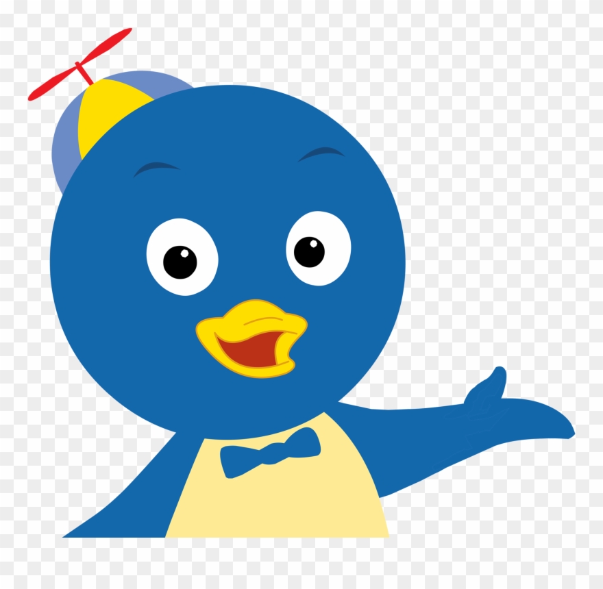 Image The Backyardigans Pablo The Penguin Waving Png - Cartoon Clipart