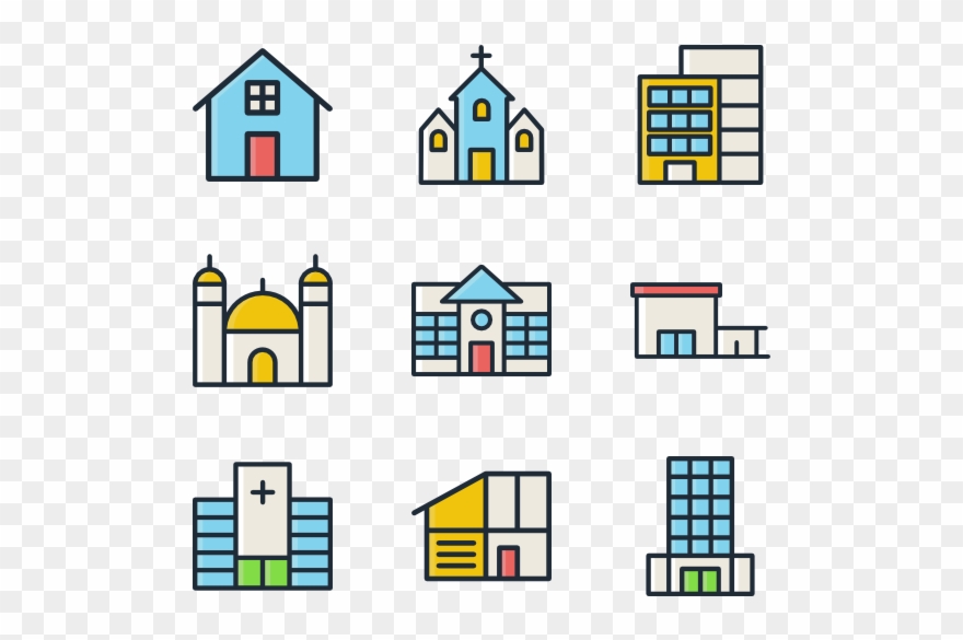 Buildings Clipart