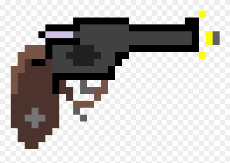 Gun Goes Boom - Pixel Clipart