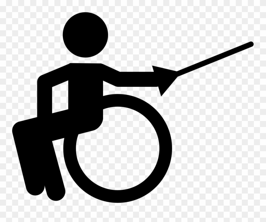 Png File Svg - Wheelchair Fencing Clipart