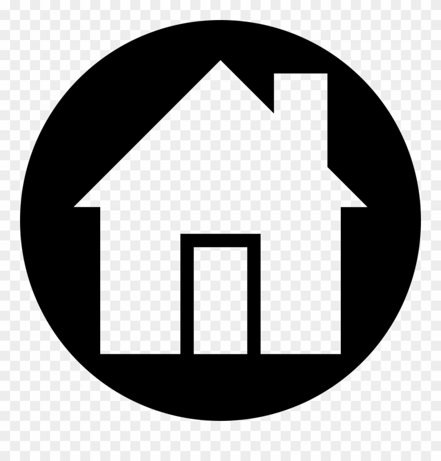 Home - White Transparent Icon Home Logo Clipart
