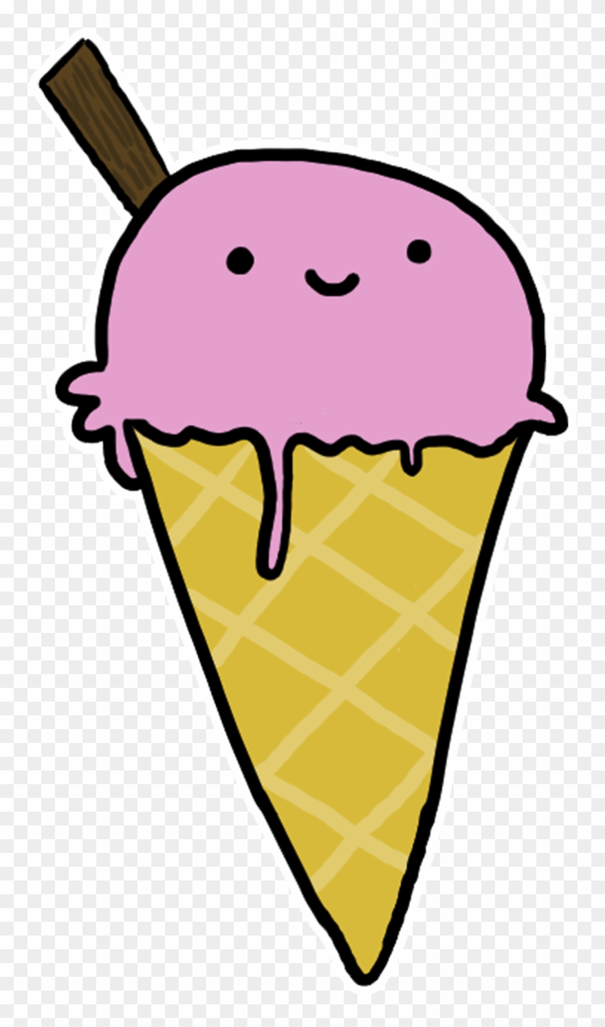 Ice Cream By Chazzyllama - Ice Cream Transparent Cartoon Clipart