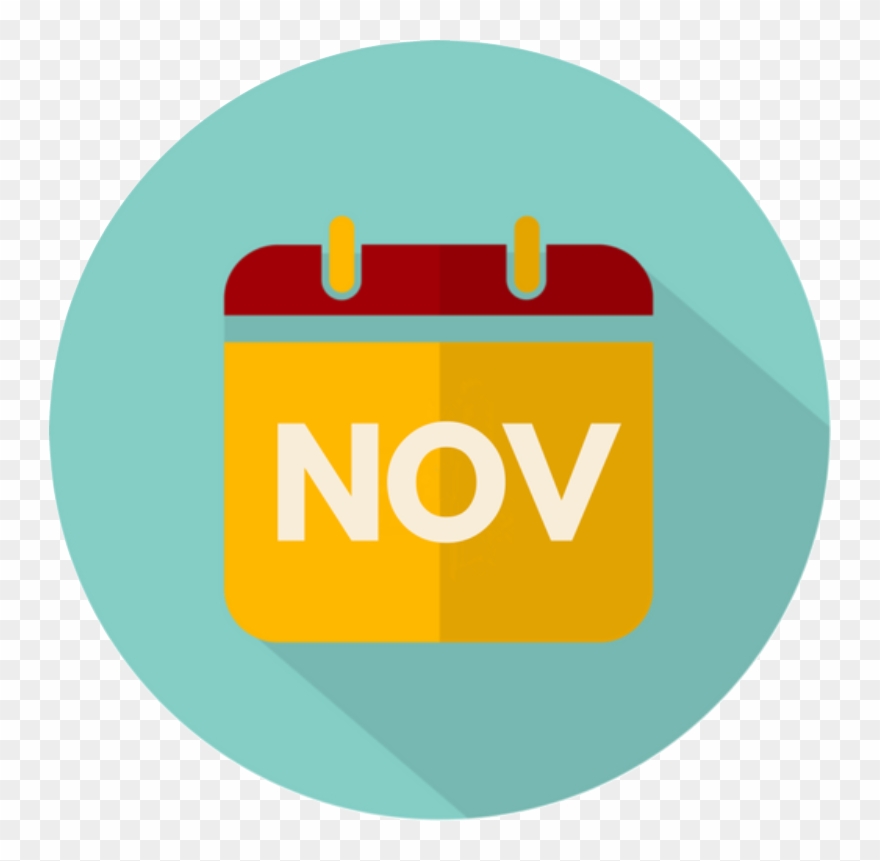 Nov Icon - Circle Clipart