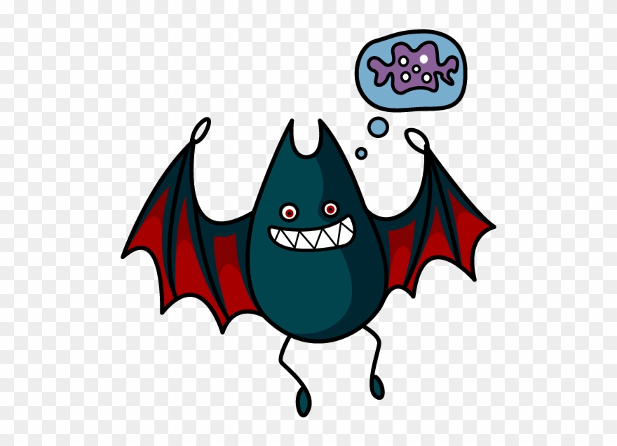 Bat Sticker Clipart