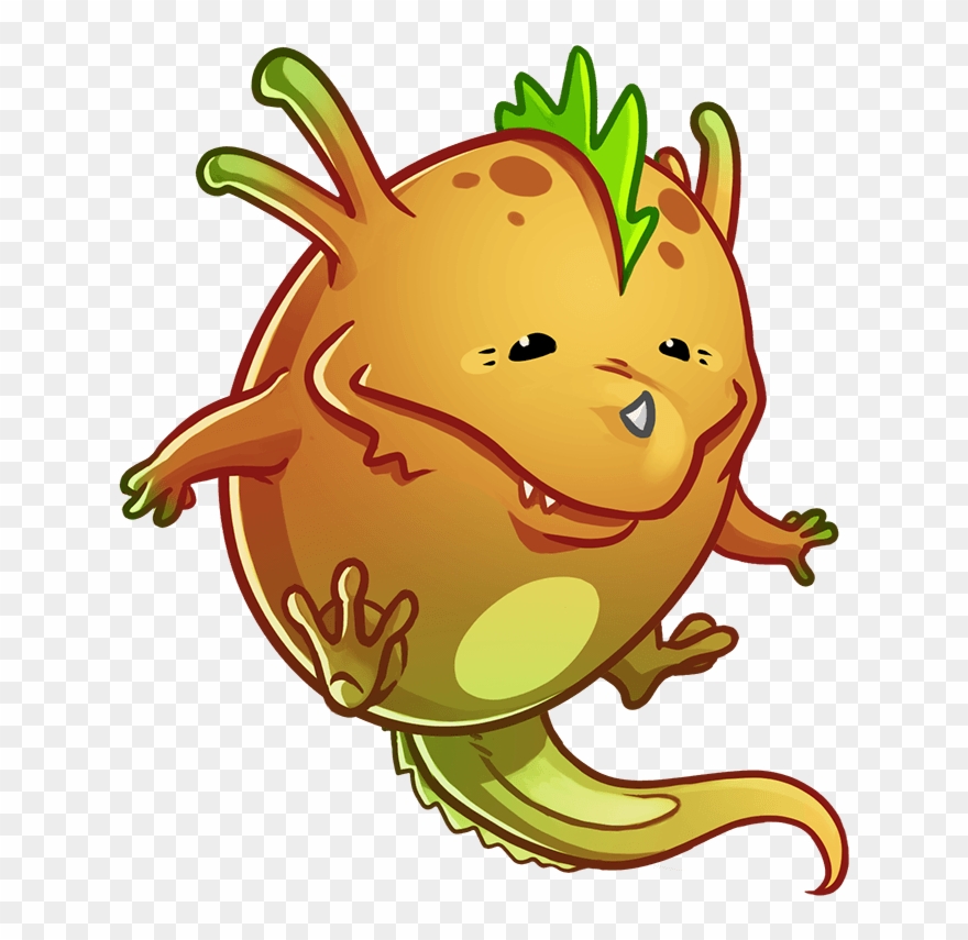 A Salamander - Cartoon Clipart