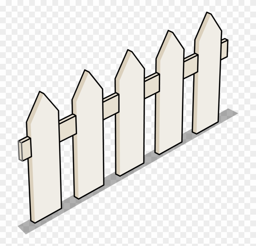 Image Picket Sprite Png - Top View Of Fence Clipart